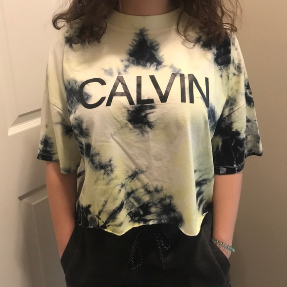Calvin Klein cropped tie dye - Picture 2 of 7